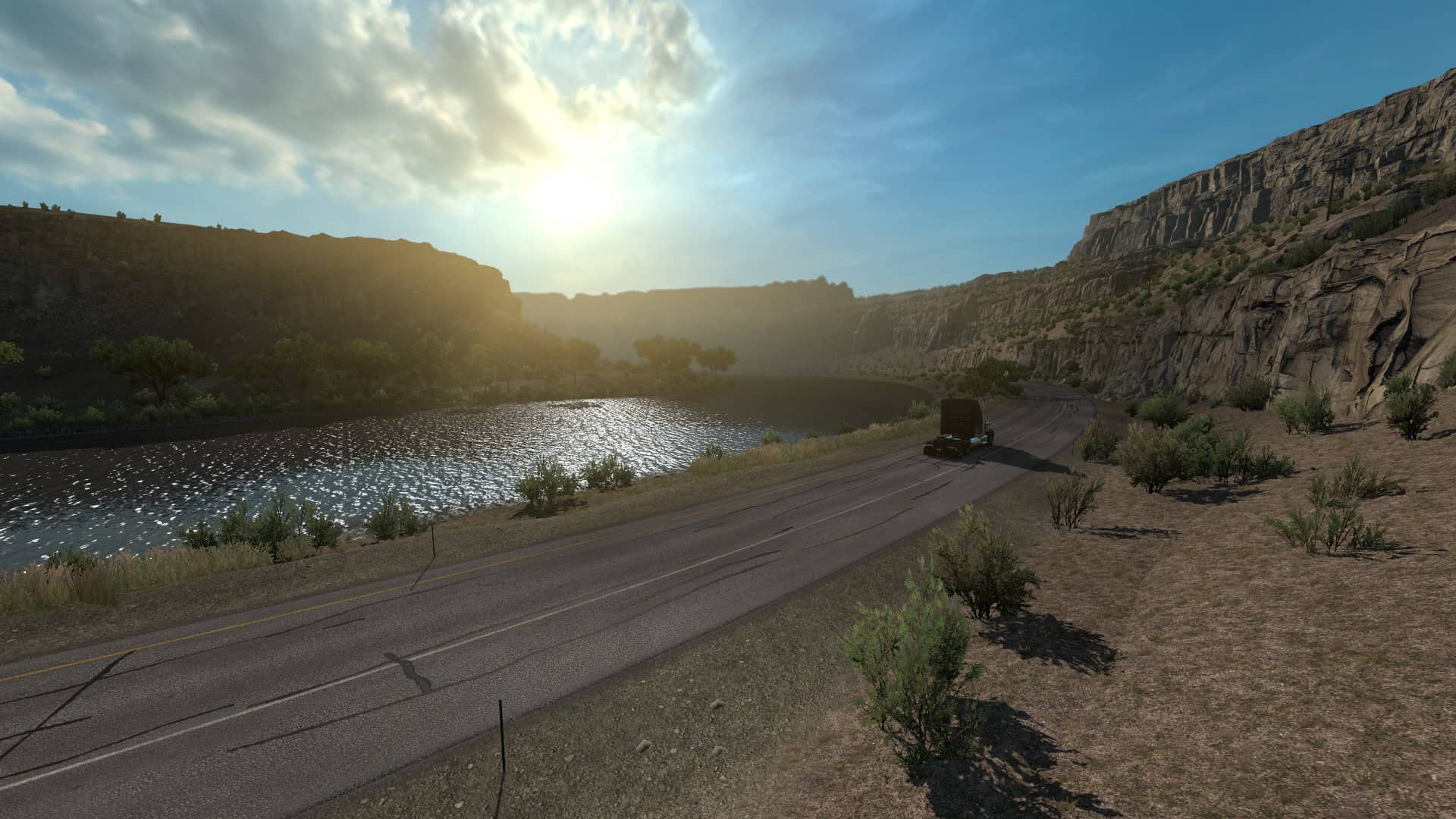 Odpočívadlo v American Truck Simulator