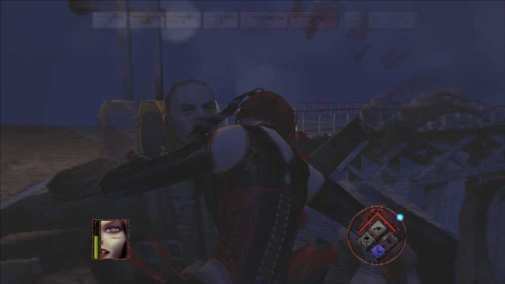 BloodRayne feeding