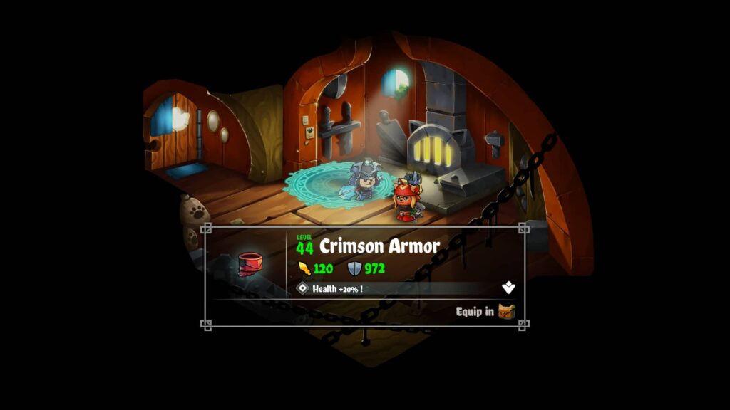 Cat Quest II – upgrade armoru