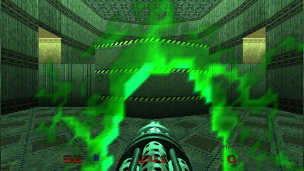 DOOM 64 – efekt teleportu