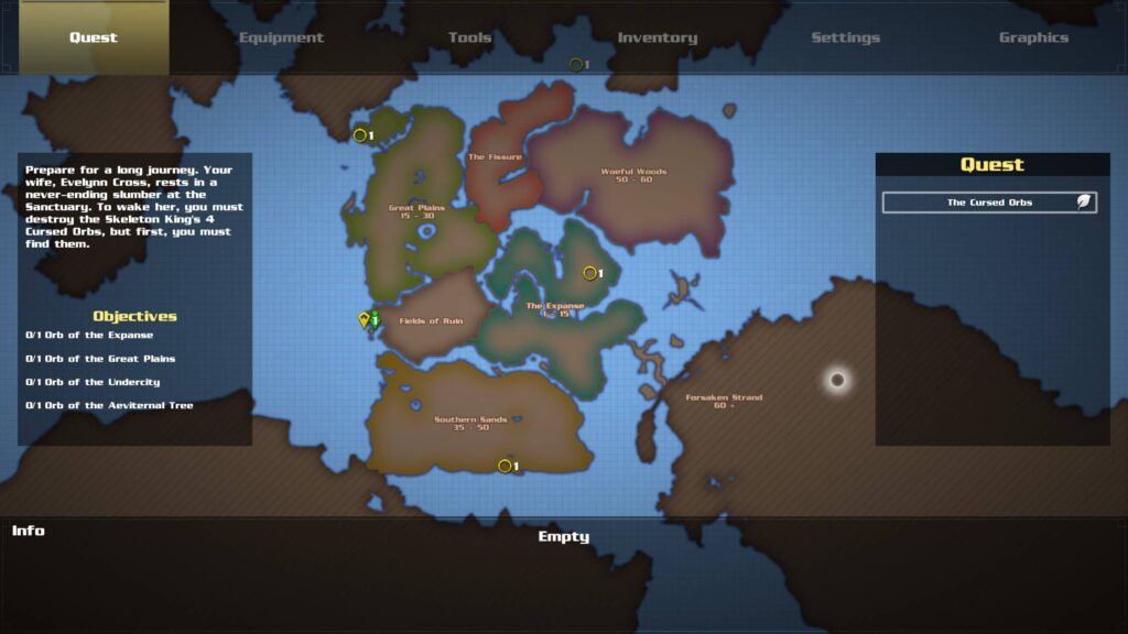 Eternal Edge + – mapa