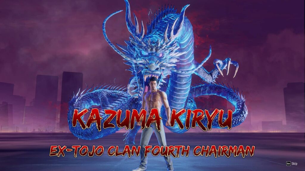 Yakuza: Like a Dragon – Kiryu Kazuma