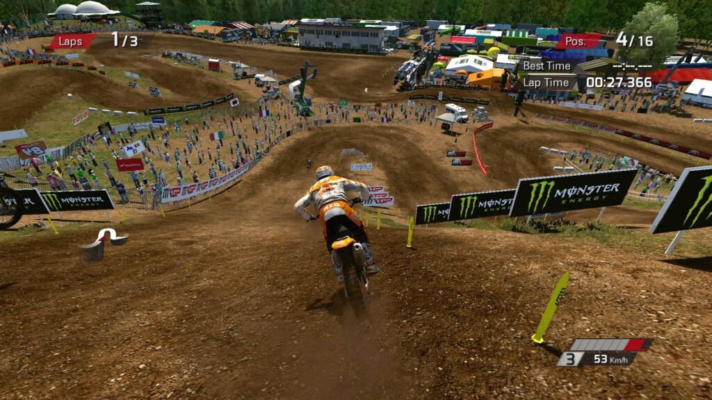 MXGP a jízda z kopce