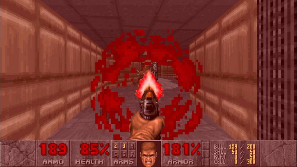 The Ultimate Doom – výstřel