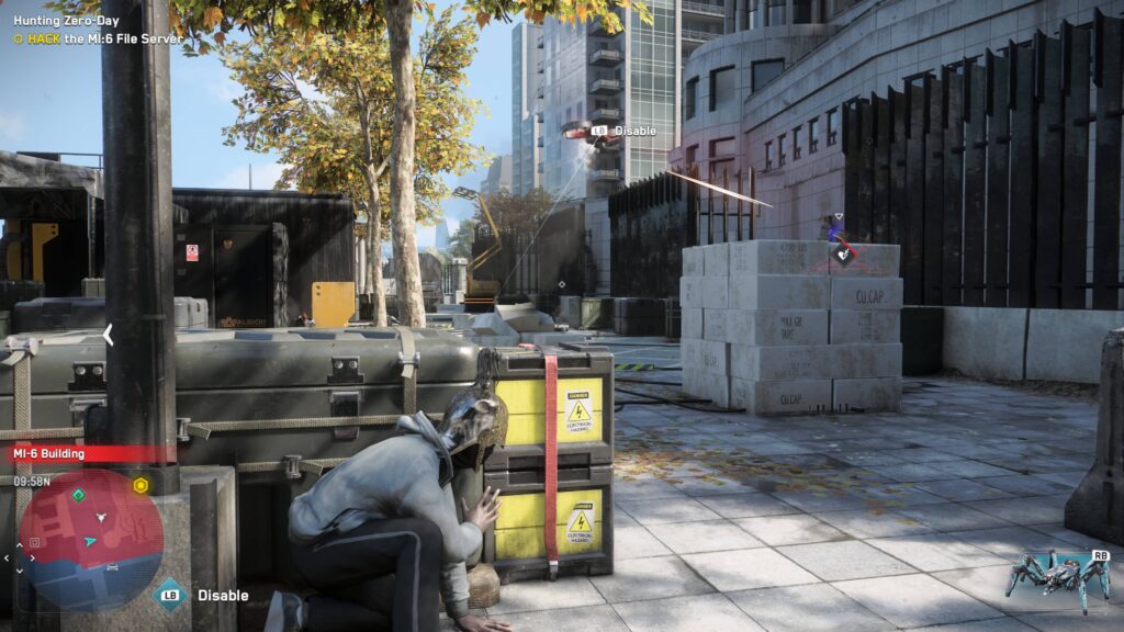 Watch Dogs Legion krytí