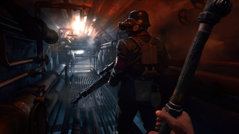 Wolfenstein: Old Blood ocelová tyč