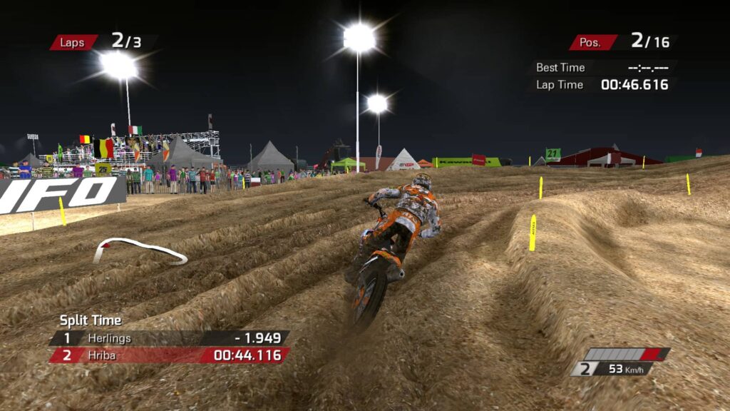MXGP: The Official Motocross Videogame Noční závod