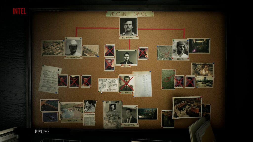Narcos - table