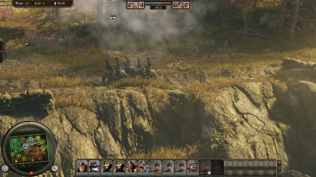 Iron harvest vlak