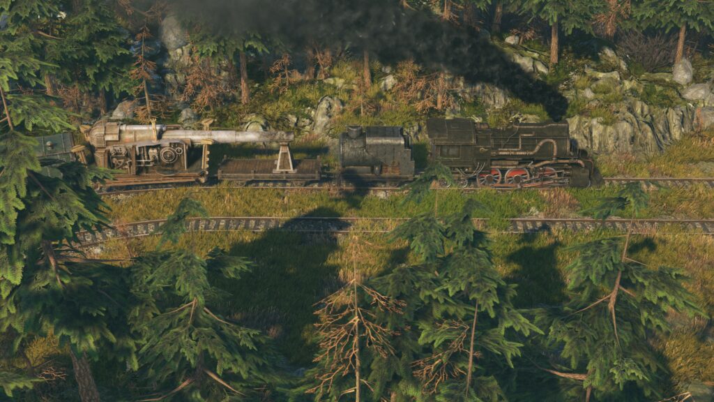 Iron harvest vláček