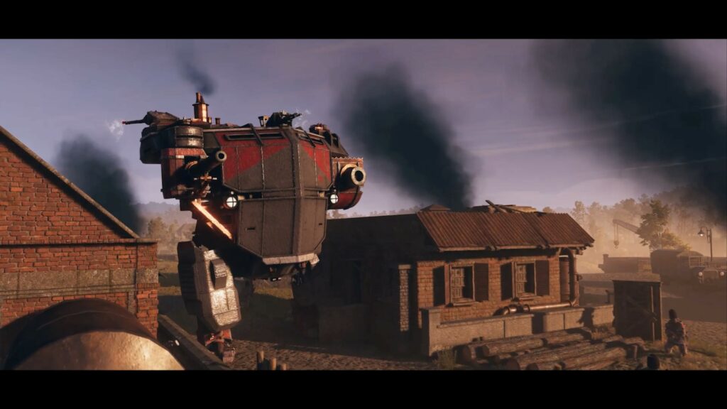 Iron harvest mech