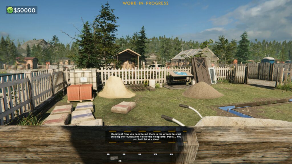 Builder Simulator – stavba