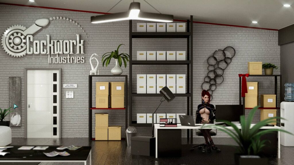 Cockwork Industries – kancelář s Andy