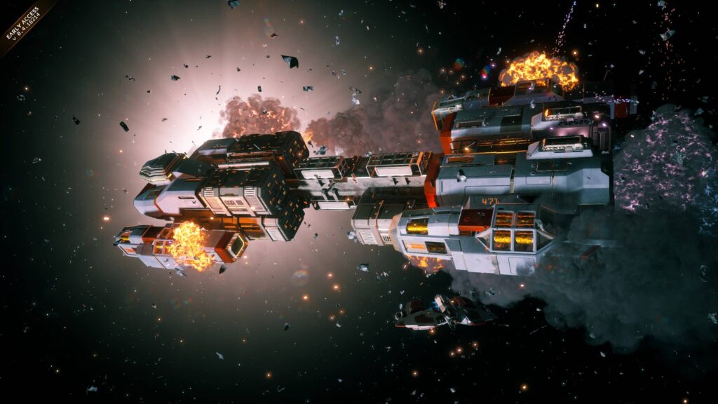 Everspace 2 - destrukce lodi