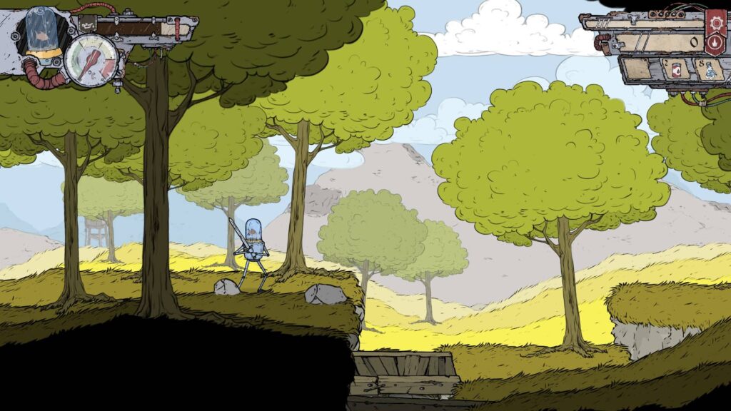 Feudal Alloy – krásné prostředí
