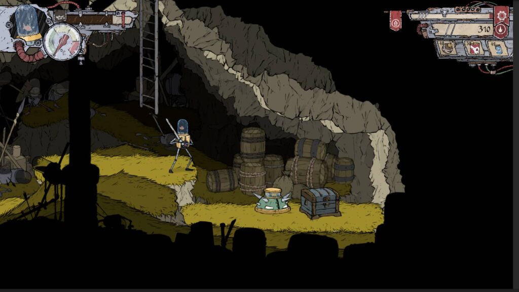 Feudal Alloy – truhla s lootem
