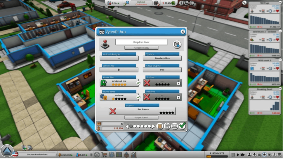Mad Games Tycoon 2 - tvorba hry