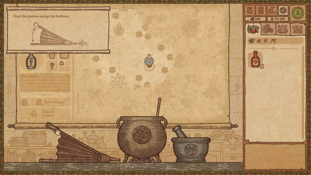 Potion Craft – vytváření léku