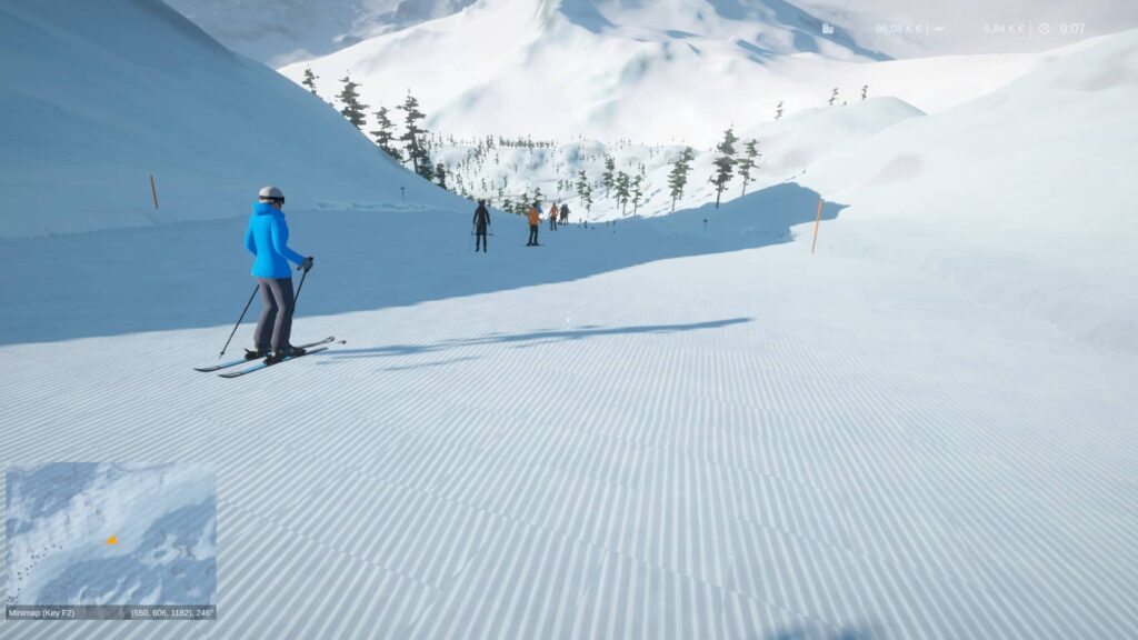 Winter Resort Simulator Season 2 - lyžaři