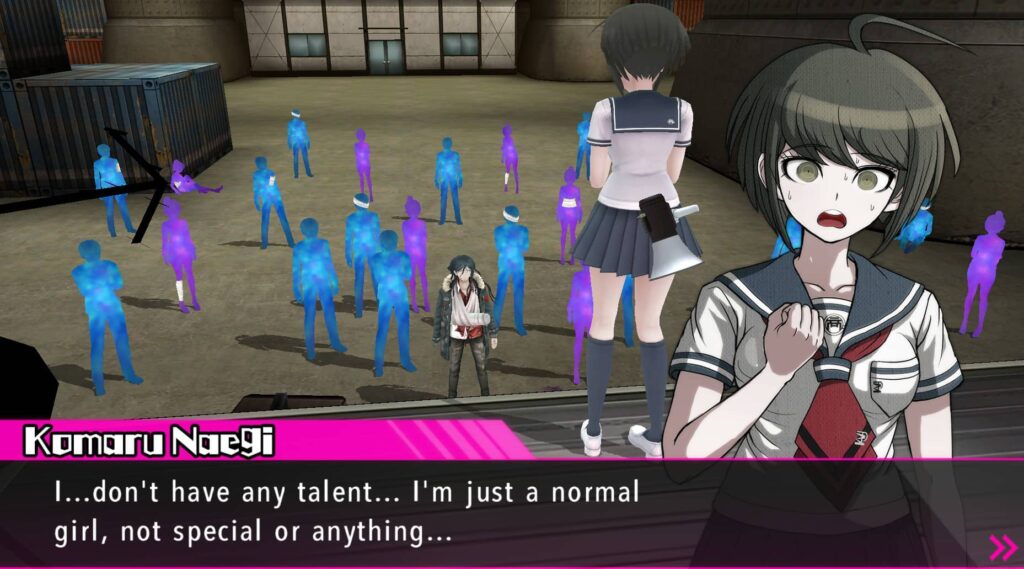 Danganronpa Another Episode Ultra Despair Girls – Komaru nemá talent na nic