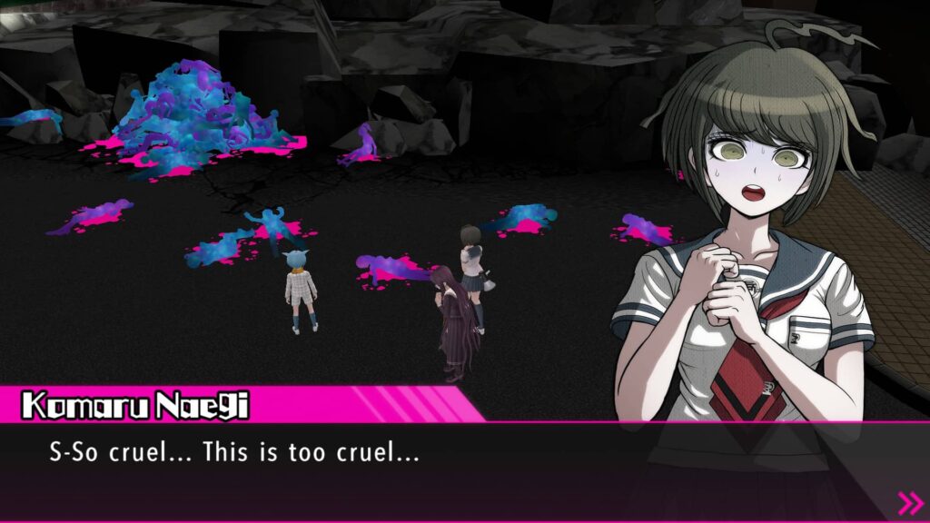 Danganronpa Another Episode Ultra Despair Girls – masakr na ulici