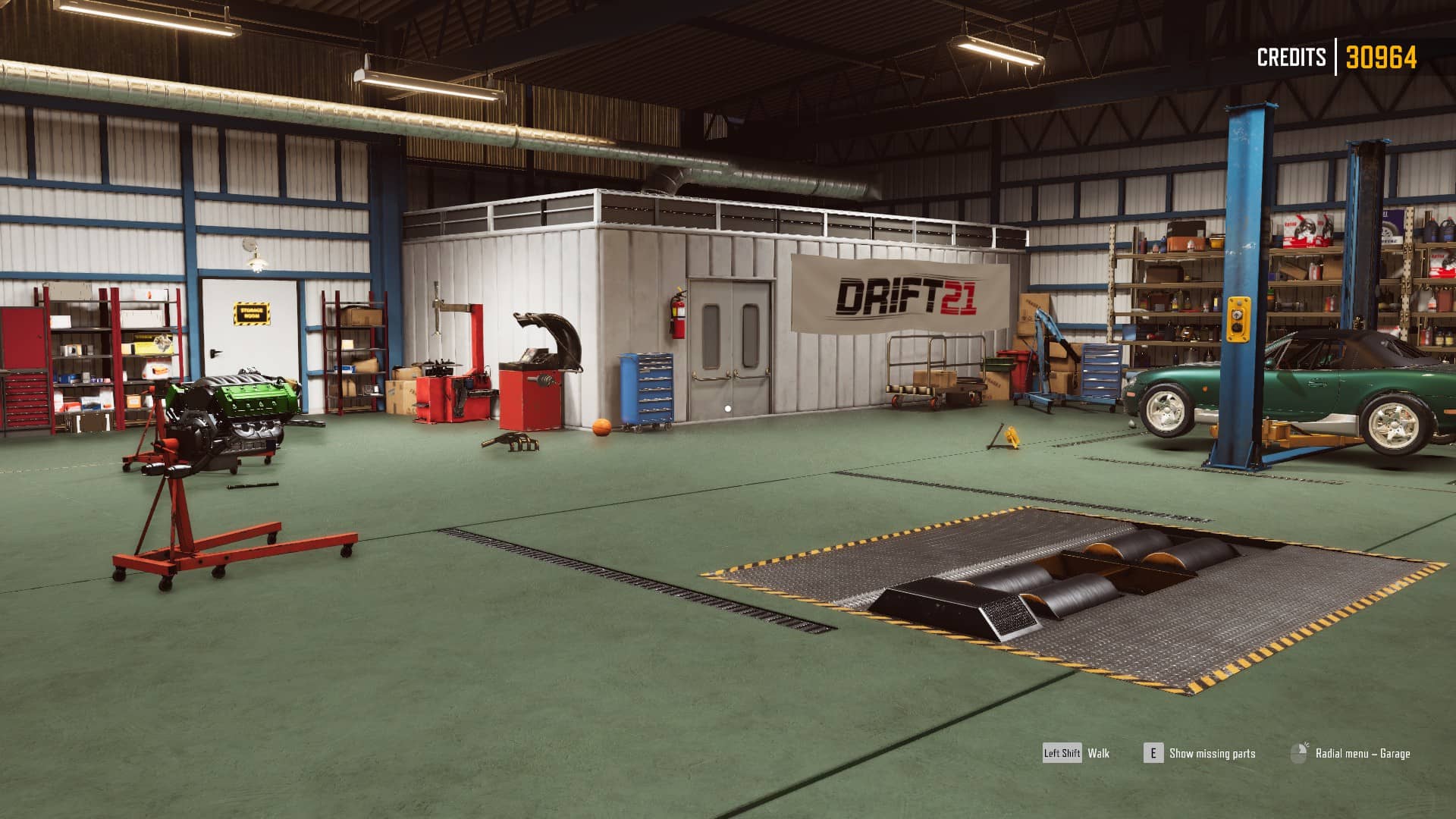 Drift 21 - garáž
