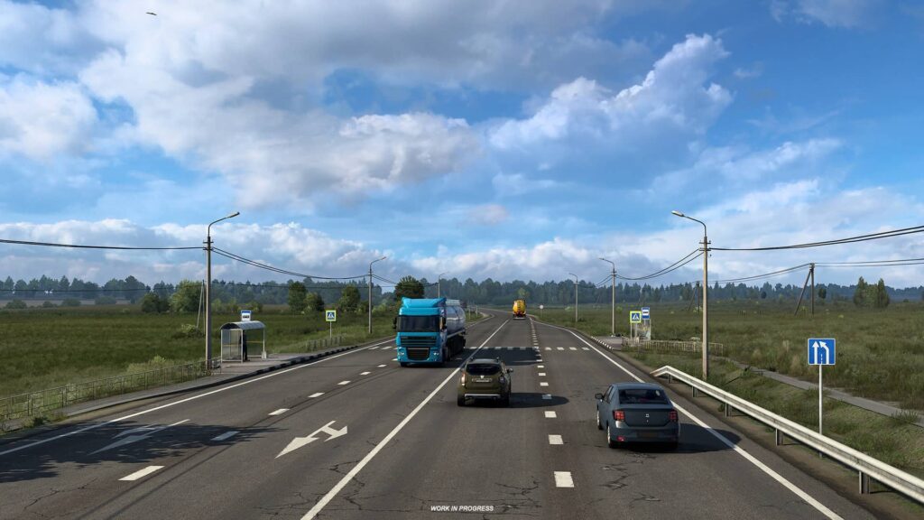 ETS 2 Heart of Russia - hlavní silnice