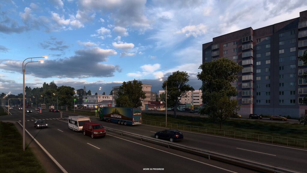 ETS 2 Heart of Russia - město