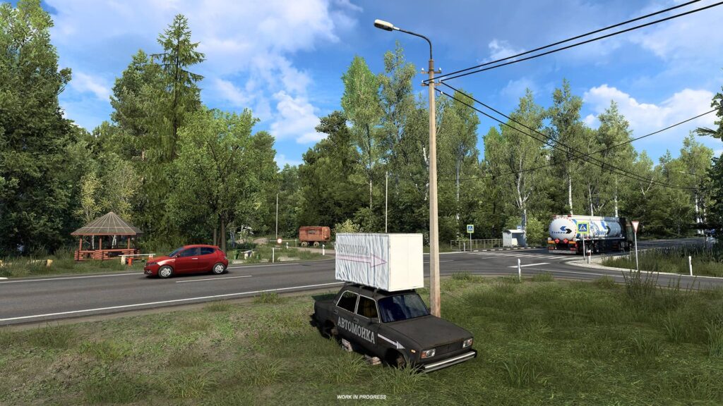 ETS 2 Heart of Russia - ruská krajina