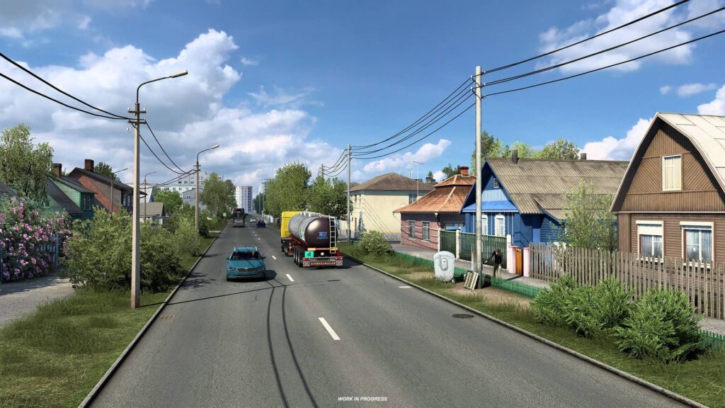 ETS 2 Heart of Russia - vesnice