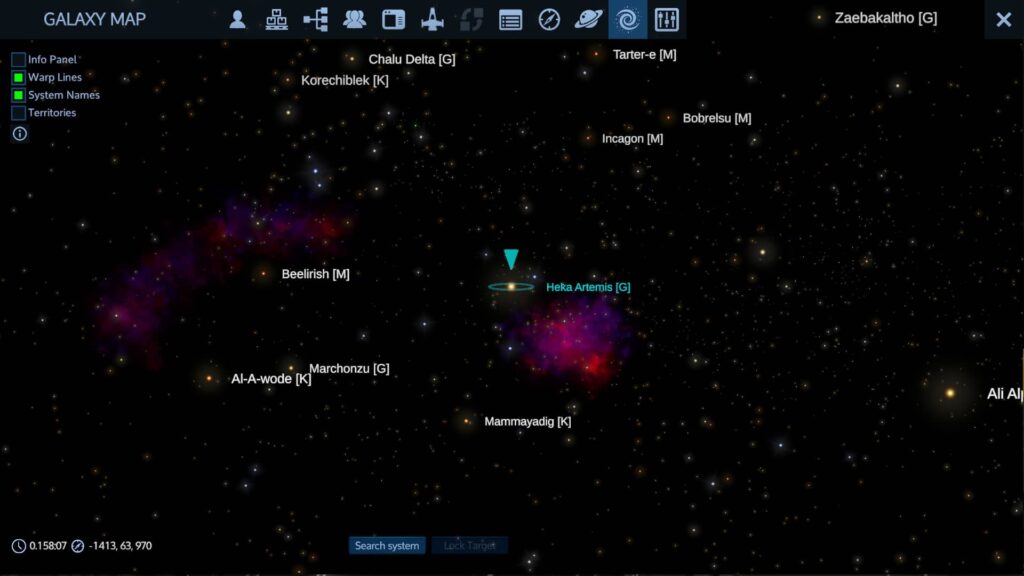 Empyrion Galactic Survival - mapa galaxie