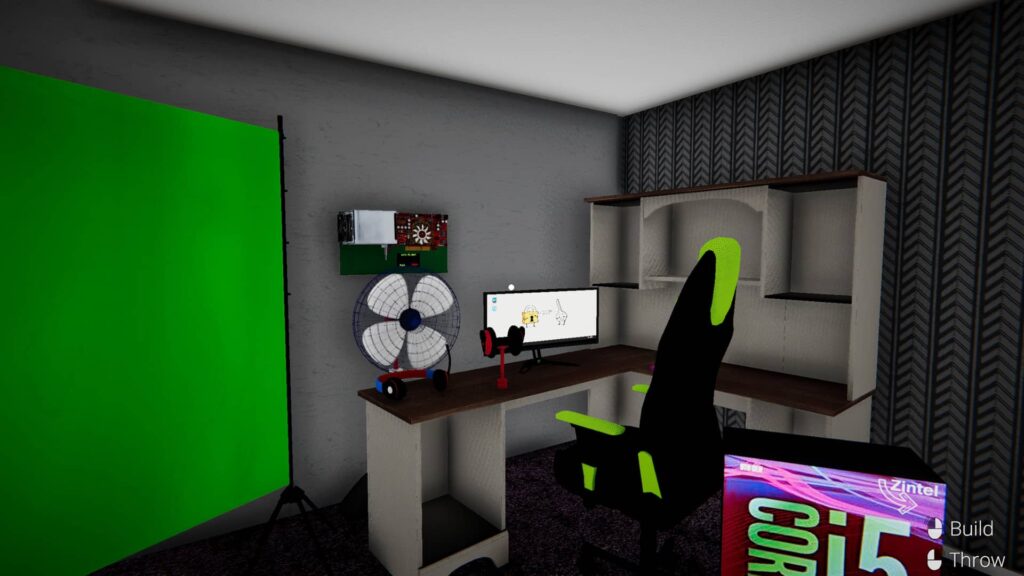 Streamer Life Simulator - green screen
