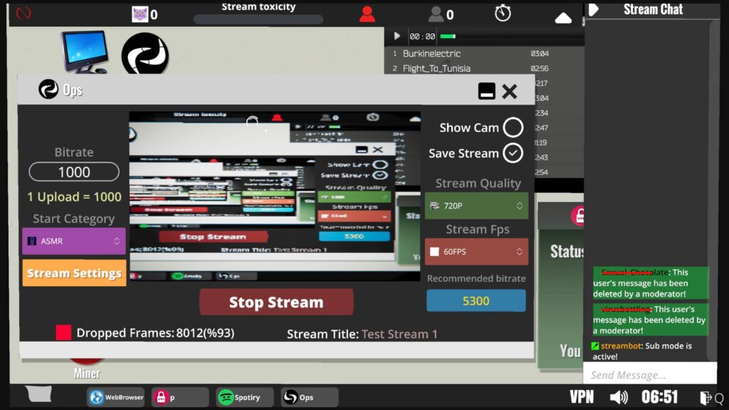 Streamer Life Simulator - stream