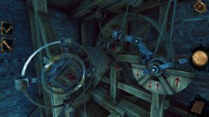 The House of Da Vinci 2 – mechanismus výtahu