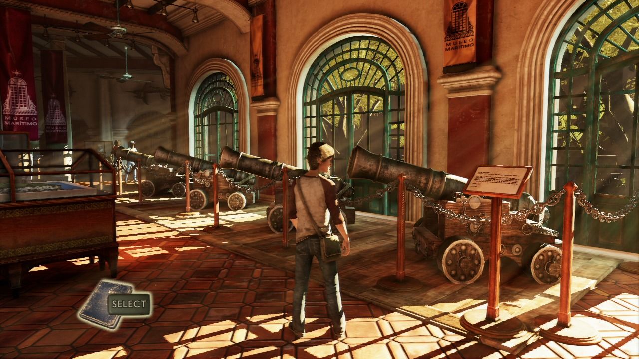 Uncharted 3 - muzeum