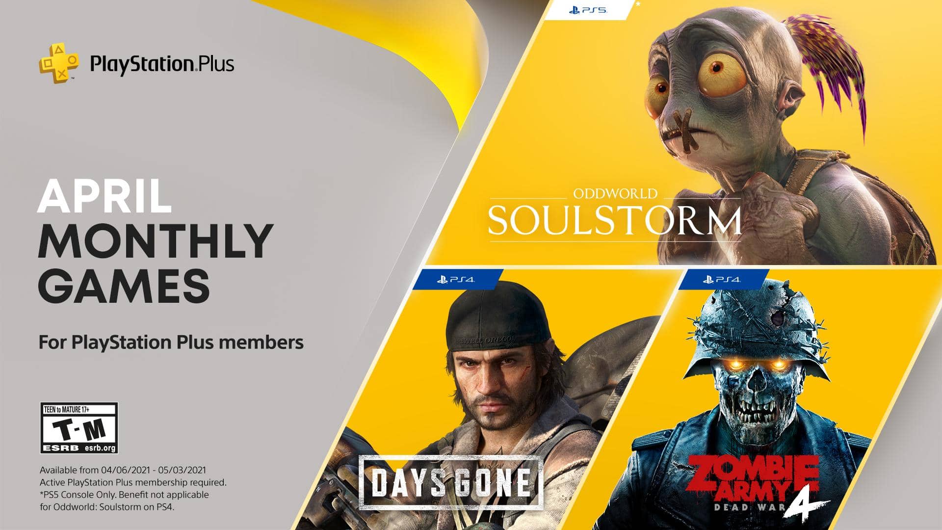 ps plus duben 2021