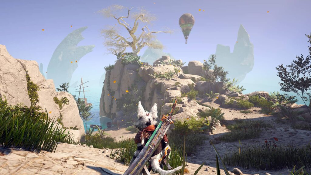 Biomutant – skalnaté prostředí