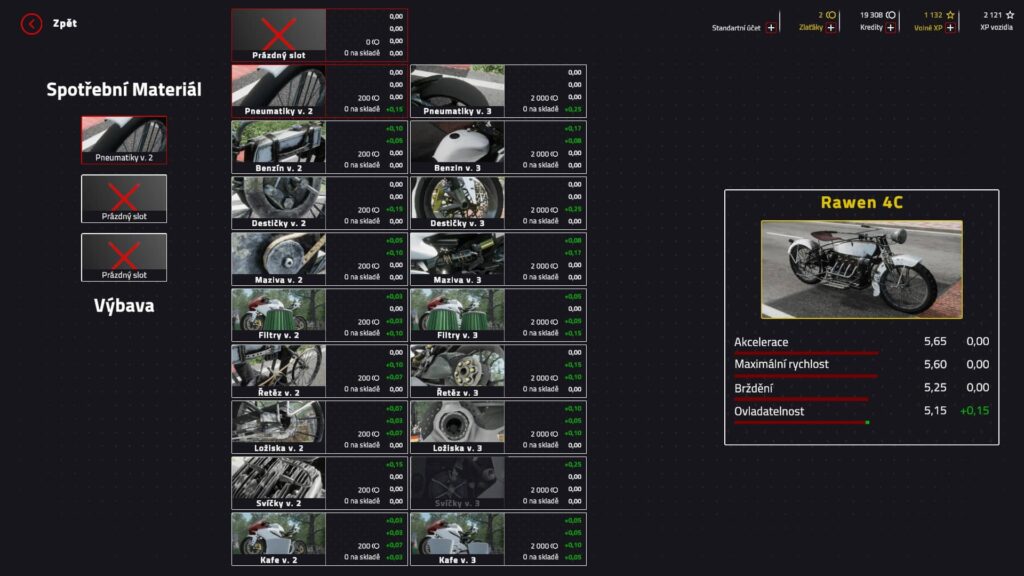 Engine Evolution - úprava motorky