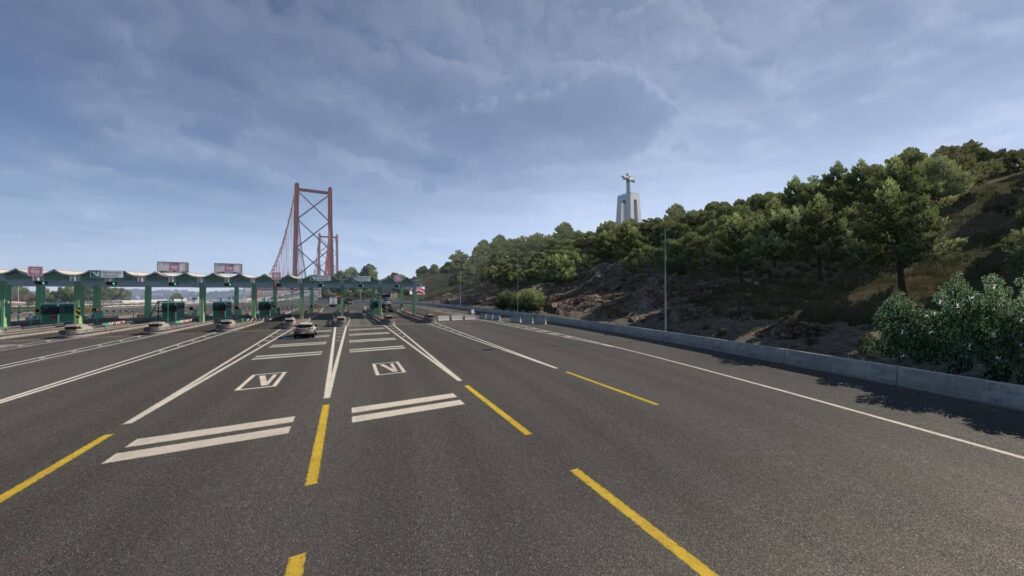 Euro Truck Simulator 2 Iberia - mýtná brána