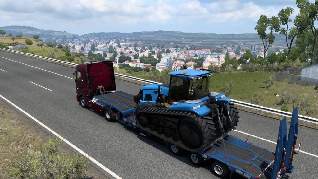 Euro Truck Simulator 2 Iberia - velký náklad