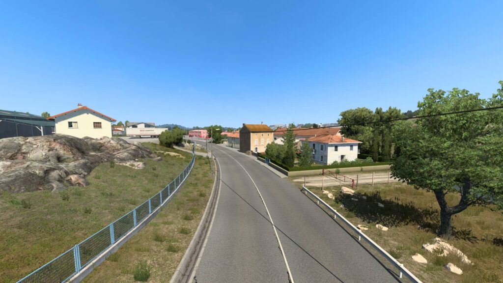 Euro Truck Simulator 2 Iberia - vesnička
