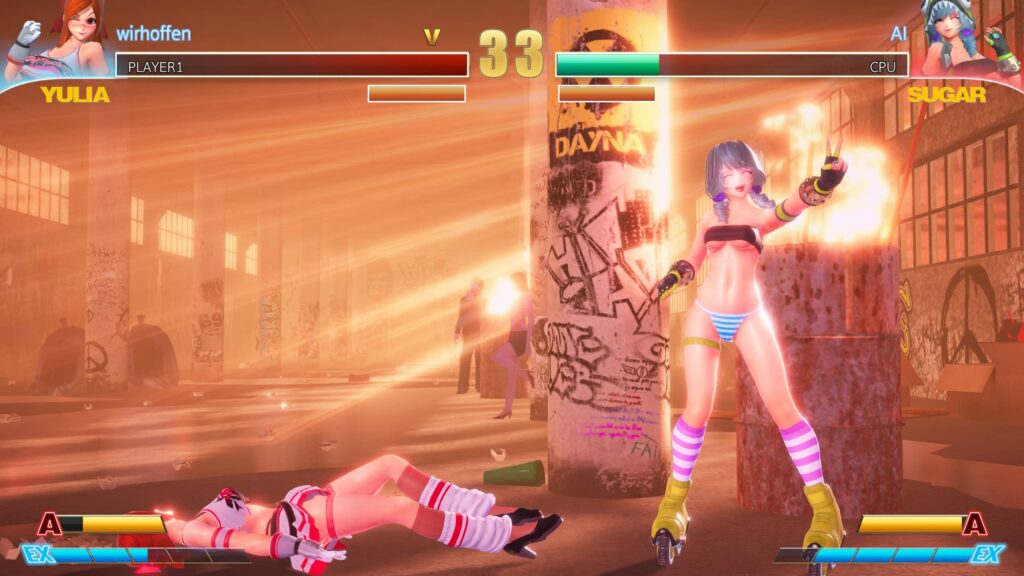 Fight Angel – porážka