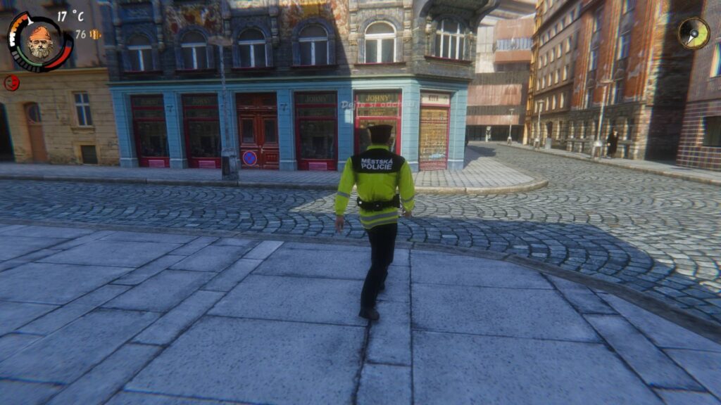 Hobo Tough Life - strážník městské policie