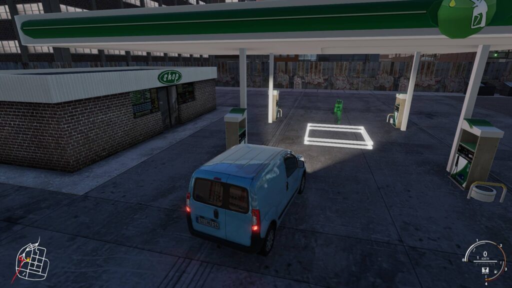 Truck & Logistics Simulator - benzínová pumpa