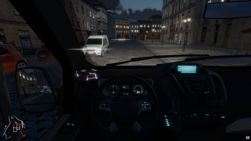 Truck and Logistics Simulator - interér vozu