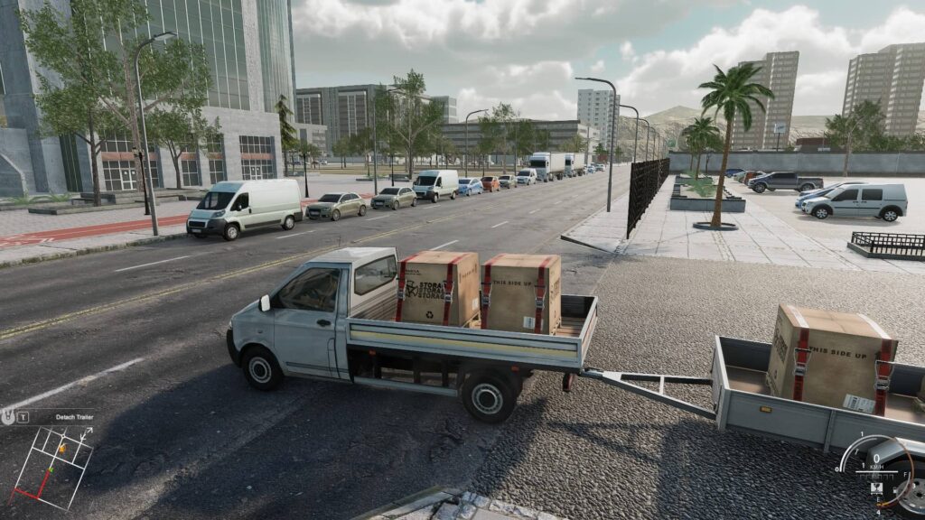 Truck & Logistics Simulator - naložený náklad
