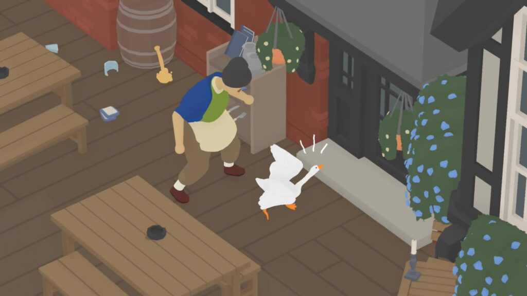 Untitled Goose Game – Hospoda