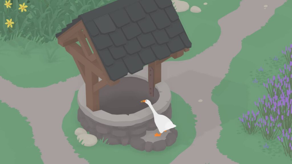 Untitled Goose Game – Studna