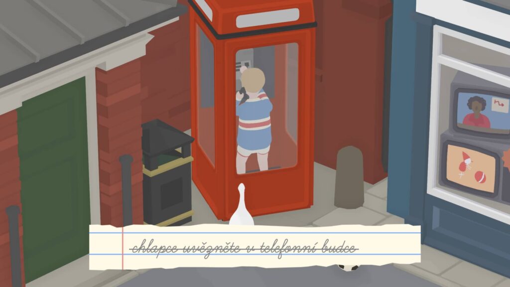 Untitled Goose Game – Úkol splněn