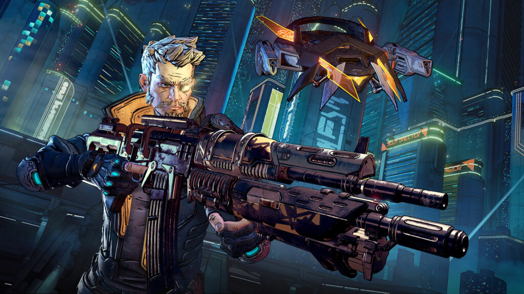 Borderlands 3 fight with drone